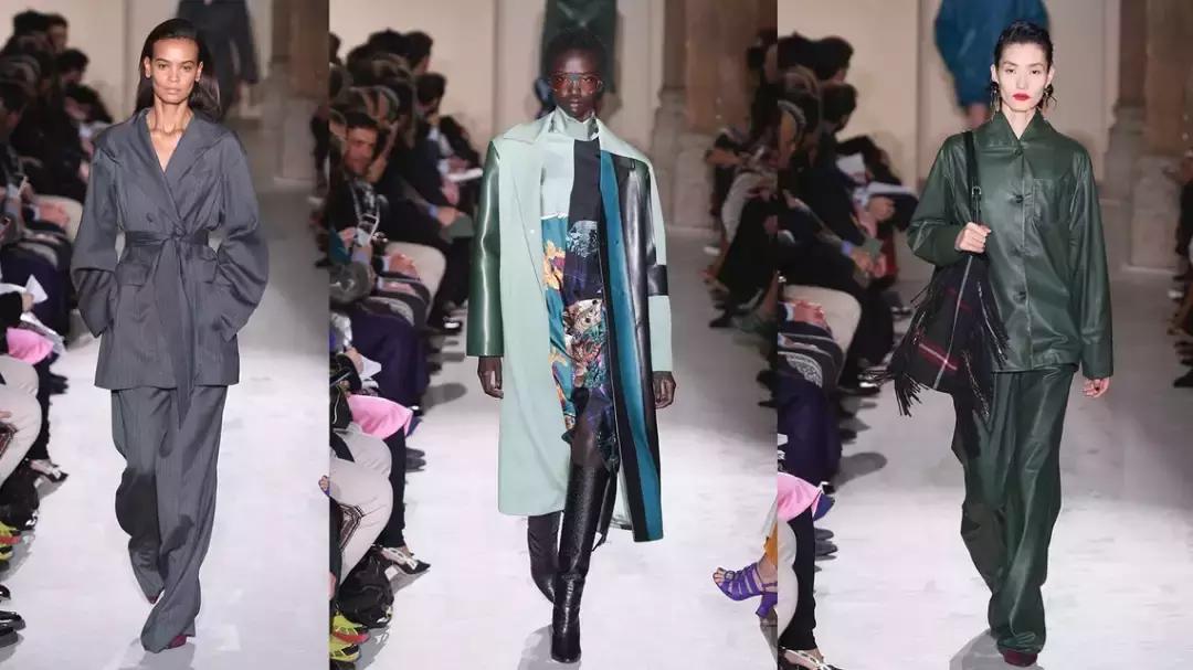 米兰时装周明星造型和模特对比,米兰时装周明星看秀造型