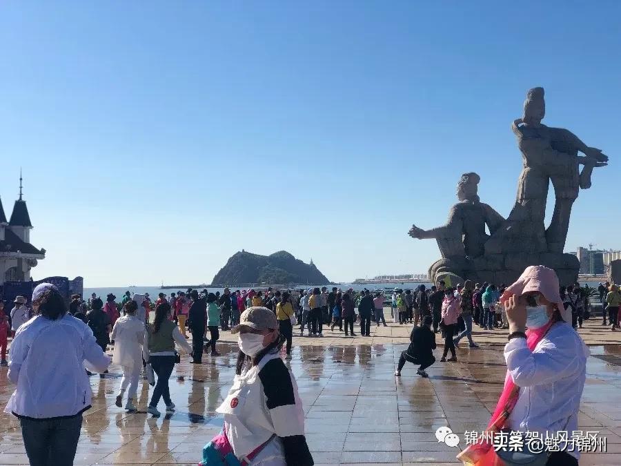 锦州笔架山风景区晚上,锦州笔架山风景区四月中旬