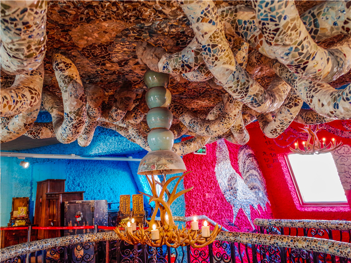 天津超“豪华”公馆，楼道都镶满古瓷、玛瑙，最奇怪无人敢偷