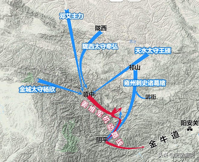 姜维屯田沓中,姜维为什么屯田沓中