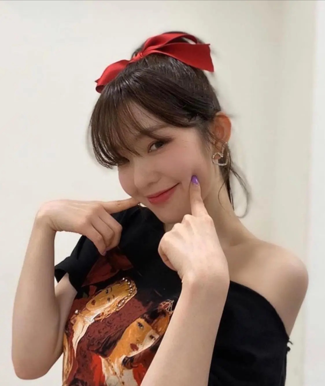 韩国女爱豆短发刘海头像,南韩小众女爱豆颜值头像