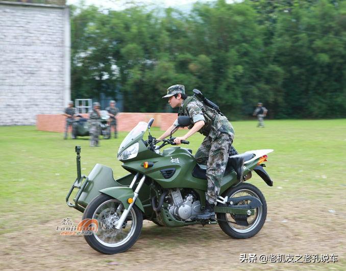 你不知道的国产摩托车,川崎新型军用摩托