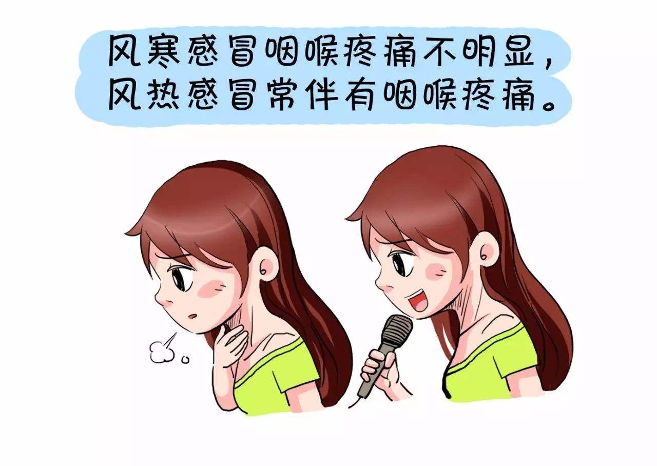 风热感冒与风寒感冒的用药区别,风热感冒与风寒感冒的鉴别