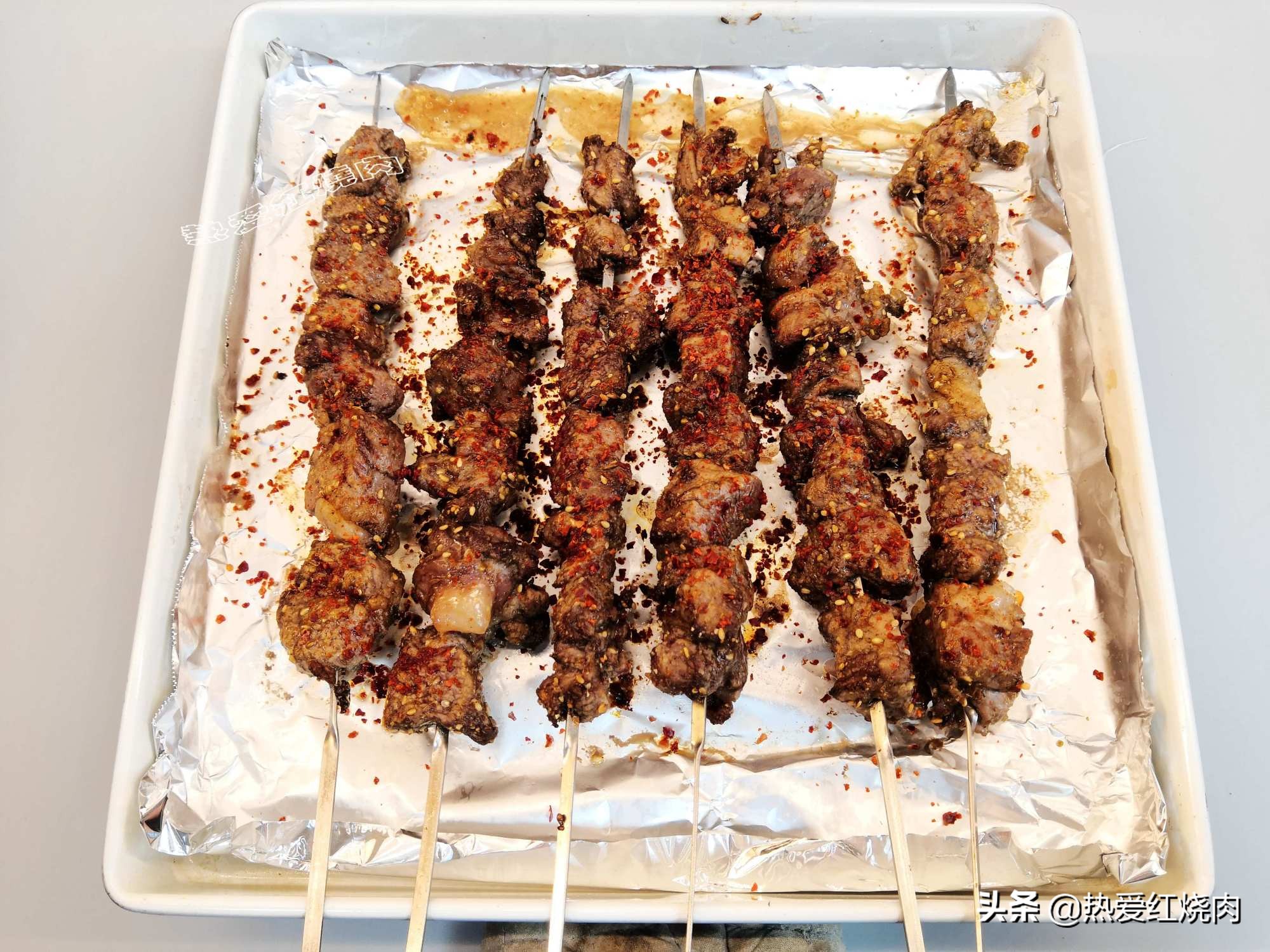 烧烤羊肉最好吃的方法,烤串最好的羊肉