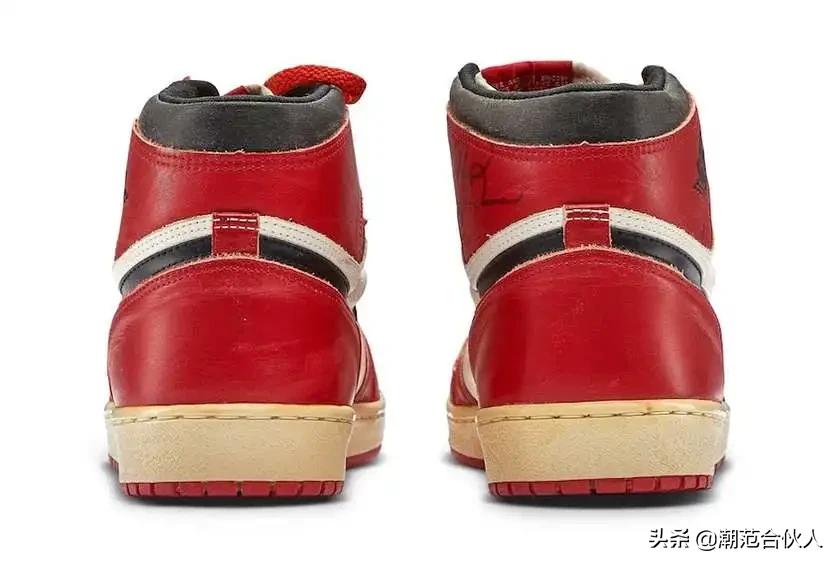 乔丹1985年比赛亲穿AJ1芝加哥被拍卖