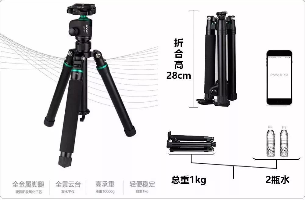 三脚架精选，从89元到6689元，总有一款适合你