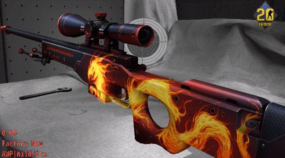 cs20周年皮肤展示,cs皮肤推荐彩蛋