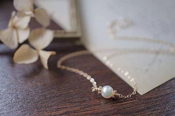 美丽优雅的日本珍珠,日本复古珍珠