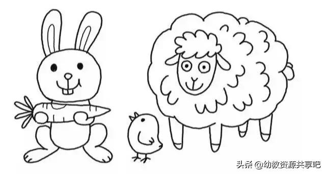 100个海洋动物简笔画彩色,海洋动物简笔画大全简单又漂亮