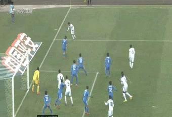 邱添一空门不进算啥，泰达队有一球被外媒评为史上最糟糕空门不进