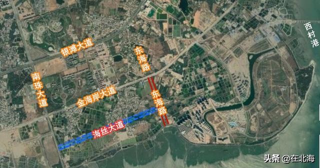广西北海向海大道工程,北海市海丝大道规划图