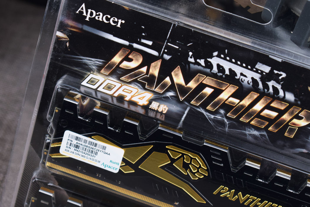 来自AFR颗粒的小惊喜，宇瞻黑豹DDR436008Gx2内存套条开箱试玩