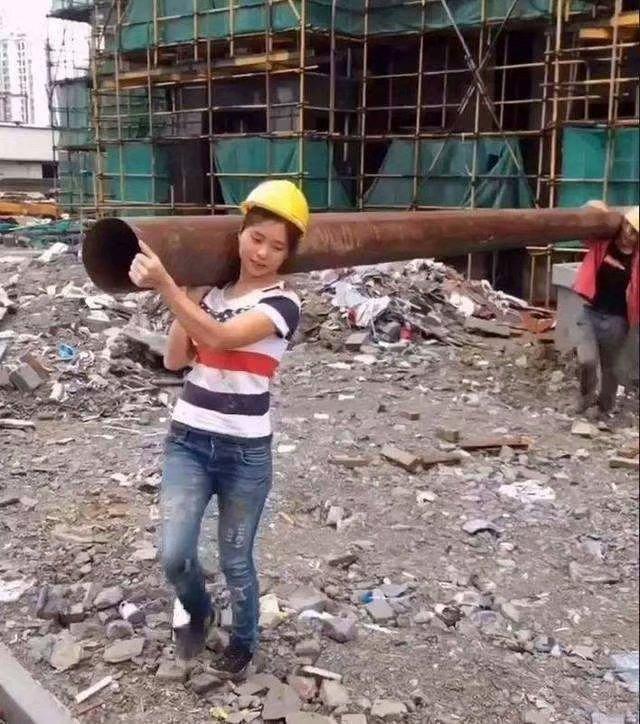 工地女人如何生活,大悟县妇女