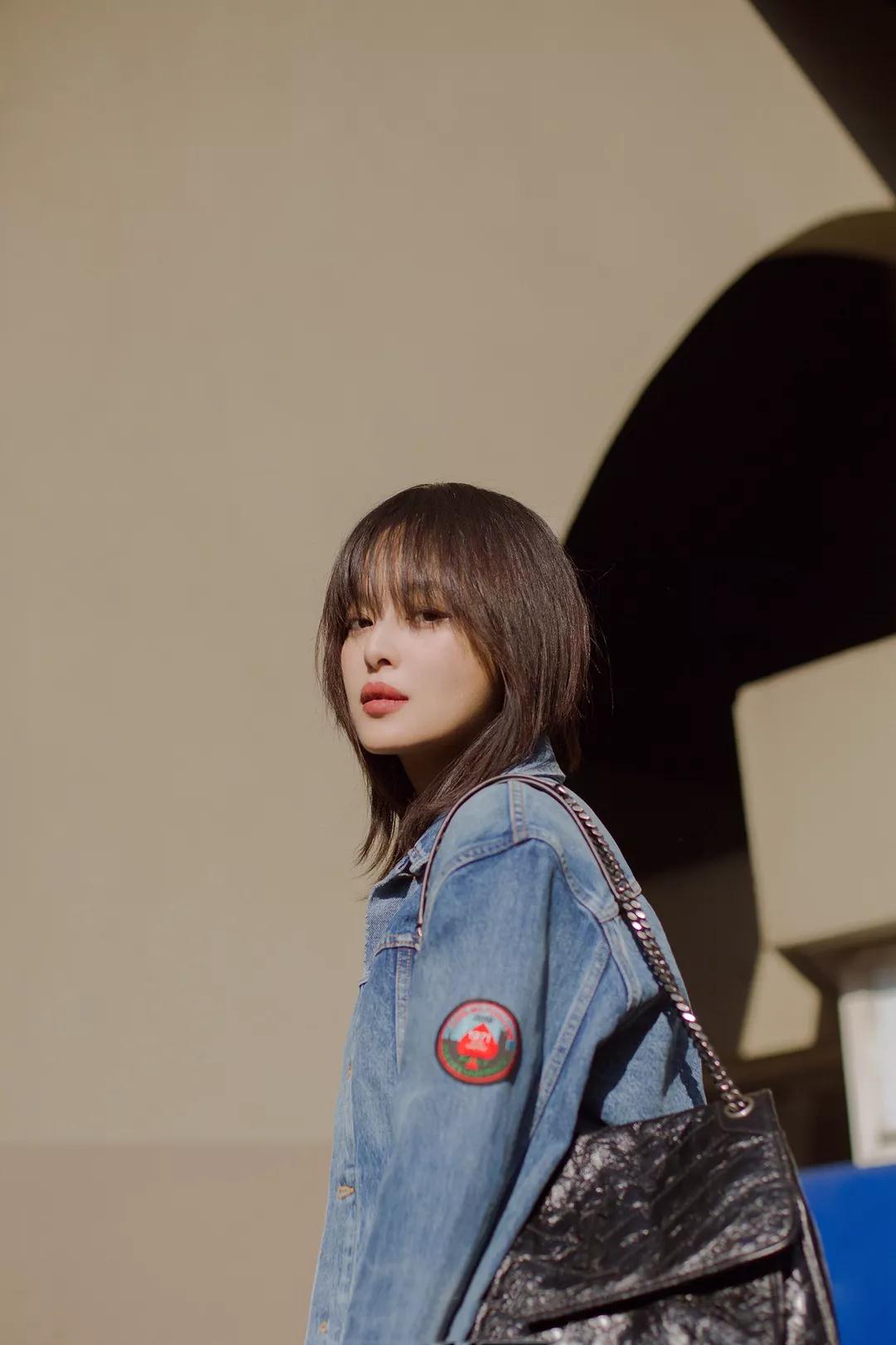 辛芷蕾输赢同款发型,辛芷蕾的发型叫什么