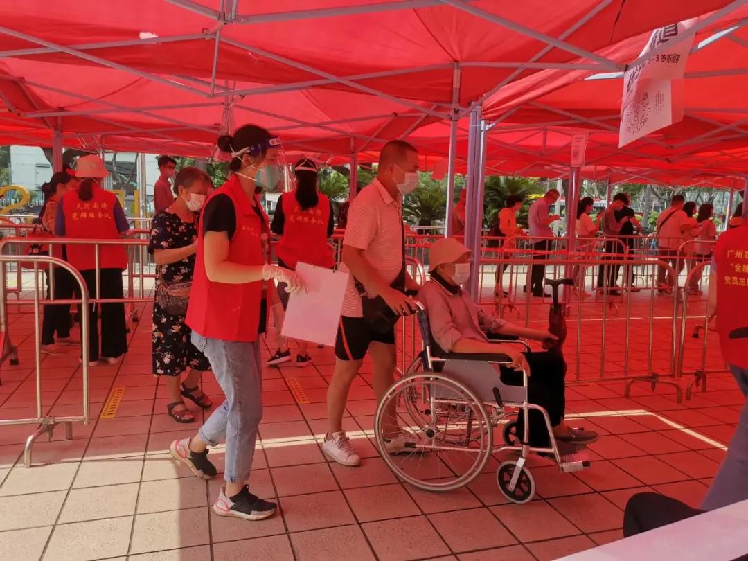 天河｜现场直击！天河南街开展第二轮全员核酸检测