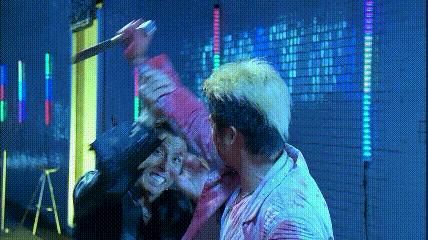 甄子丹杀破狼与吴京对打片段,棍法对决甄子丹完整版