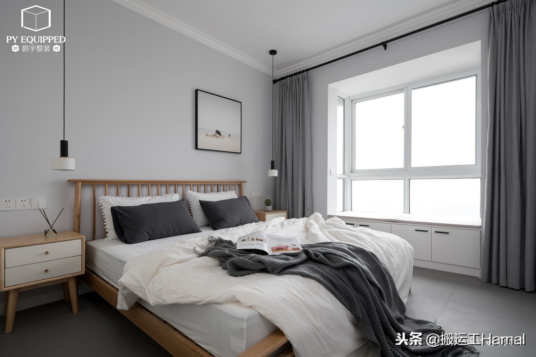 PYD｜荼白「106㎡极简北欧」