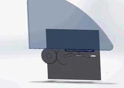 车窗玻璃升降原理,汽车车窗升降图