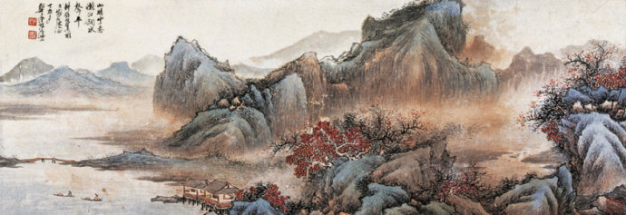 郑午昌花鸟,丝鬓散人郑午昌百幅绘画作品赏析