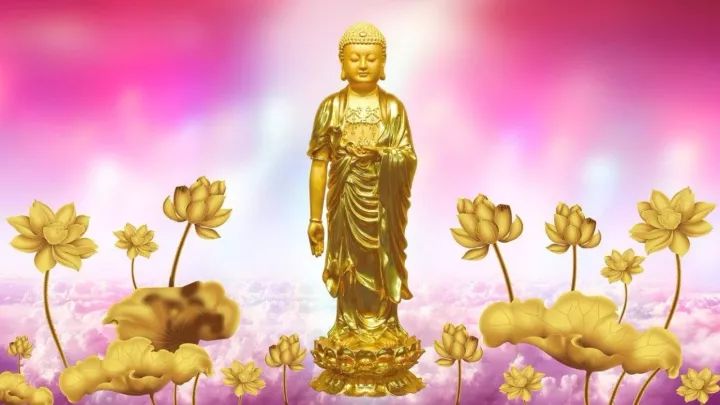 南无阿弥陀佛画像大全,阿弥陀佛精美放光图像集