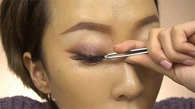 单眼皮眼妆的画法初学者视频,圆眼单眼皮内眦赘皮眼妆画法