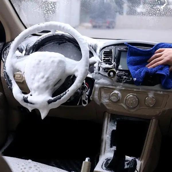 在家自己洗车用什么洗最干净,洗车请注意这些地方不要忽视