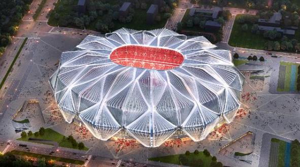 恒大最新球场造型,广州恒大新球场一波流