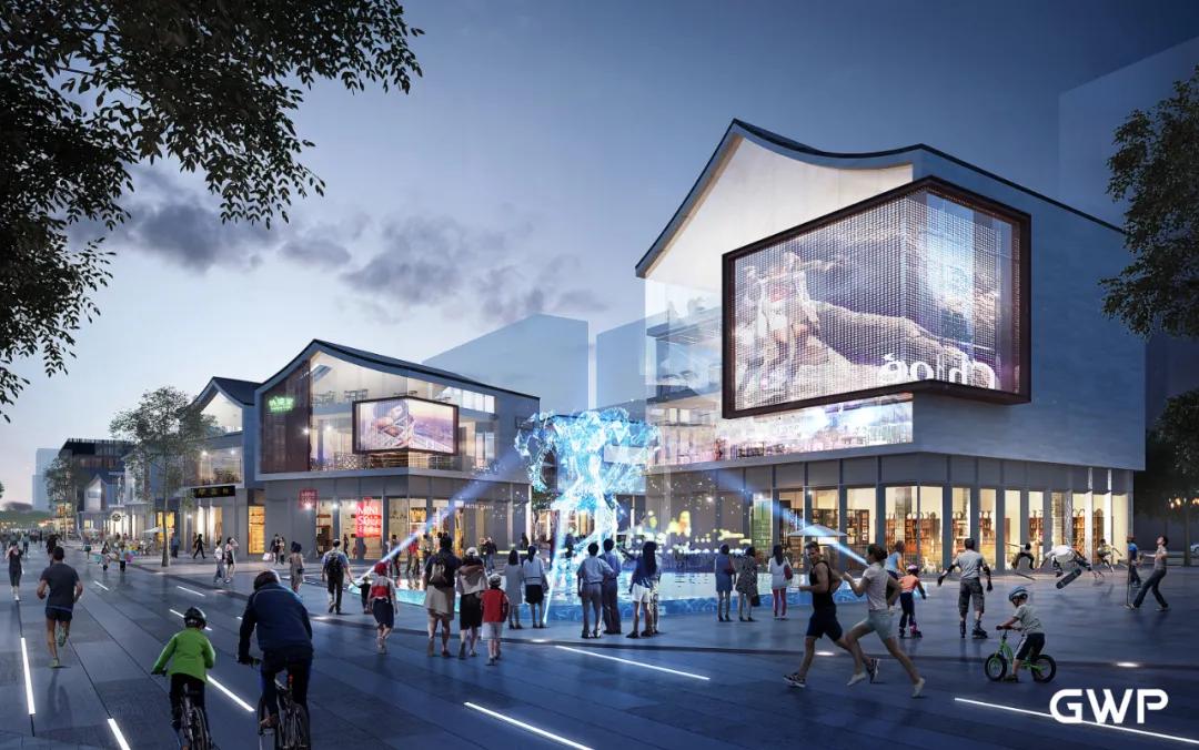 GWP源尚建筑：杭州临安苕溪公园文化休闲商业街｜园冶杯参赛作品