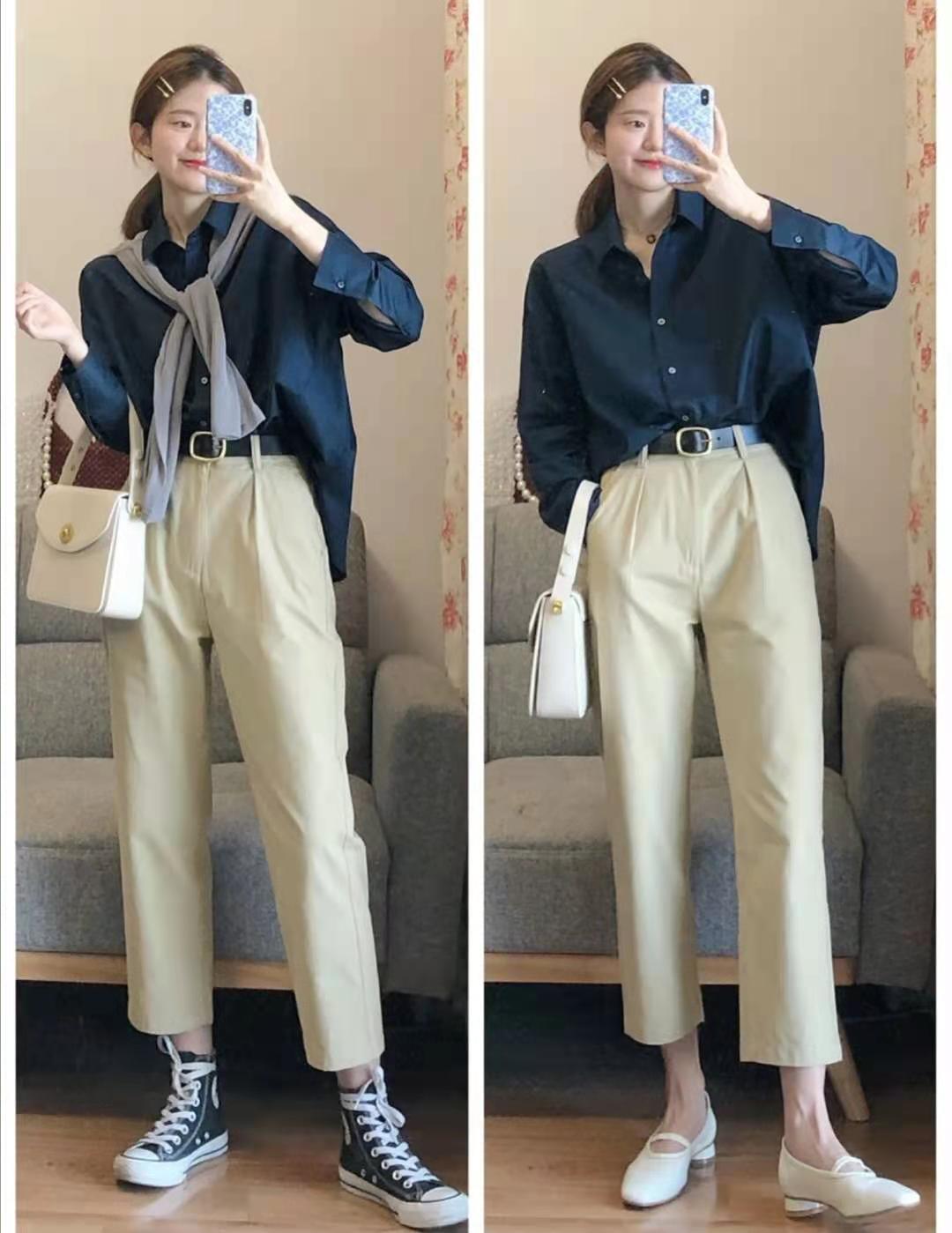 卡其色风衣怎么搭配衣服,卡其色衣服搭配什么毛衣