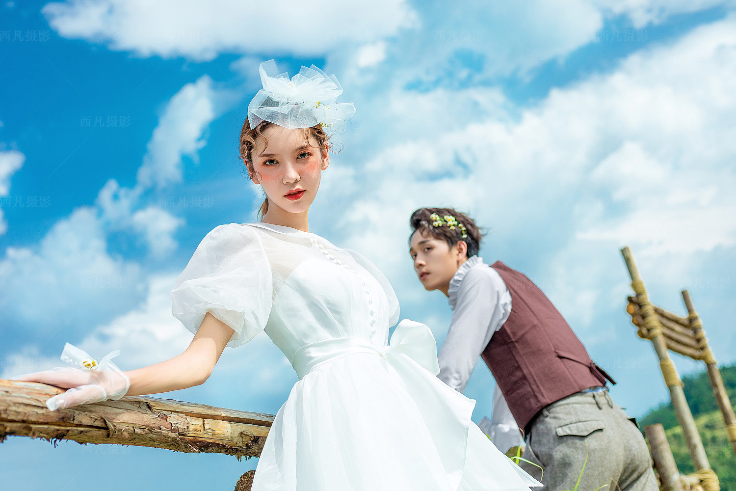 胸小的新娘应该如何穿婚纱