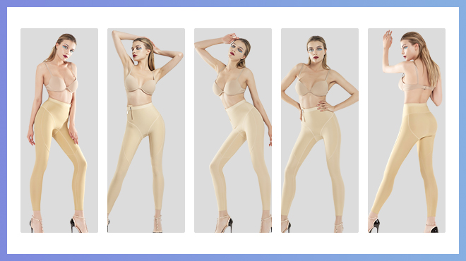 女人穿上倩美塑身裤,不掉裆、不变型,即刻塑型,你值得拥有
