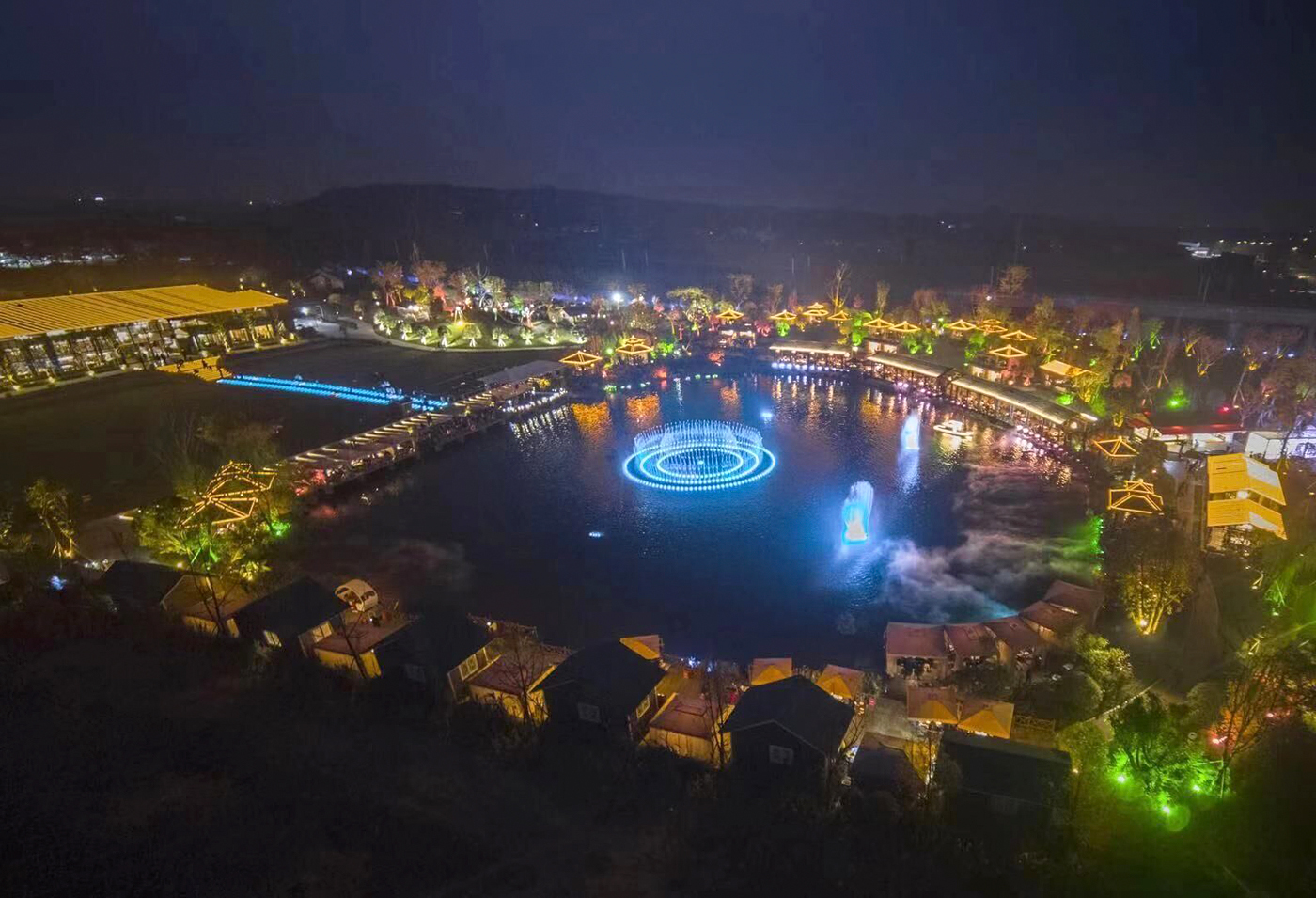 新都毗河湿地公园,毗河绿道沙滩