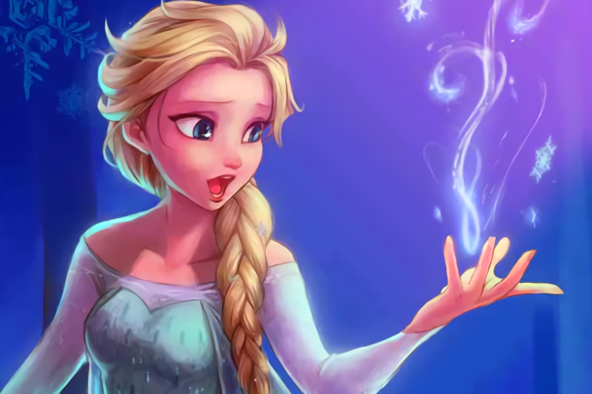 最好看的艾莎公主图,不同版本的艾莎公主画