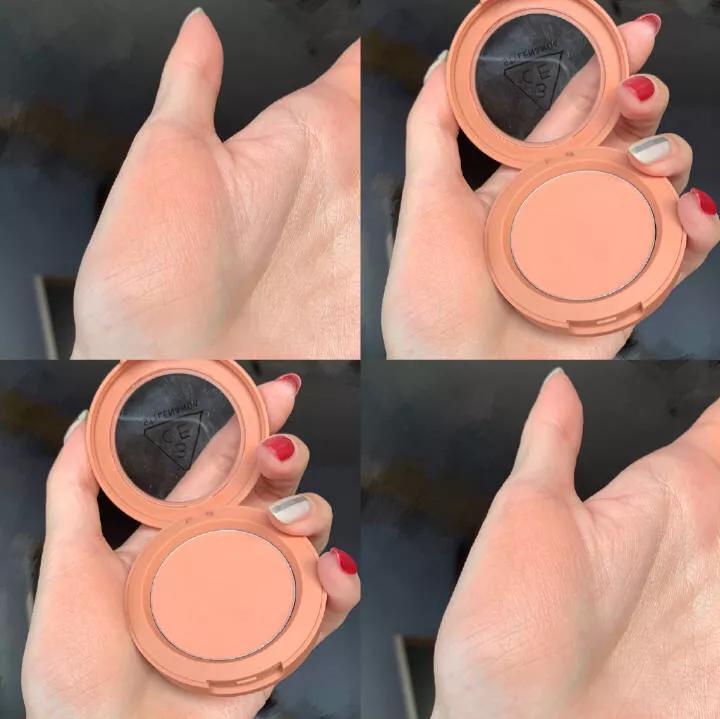 3ce腮红rosebeige眼影,3ce腮红rosebeige试色