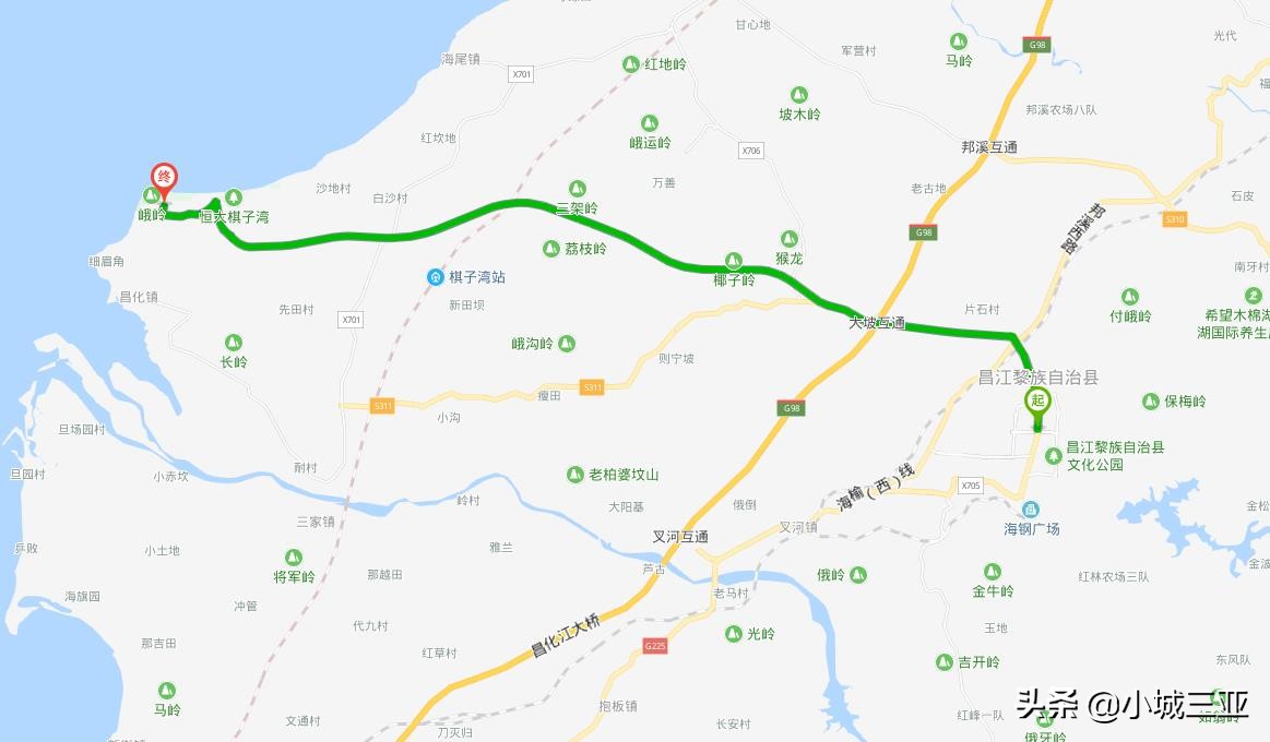 海南棋子湾沙滩,海南棋子湾海边栈道