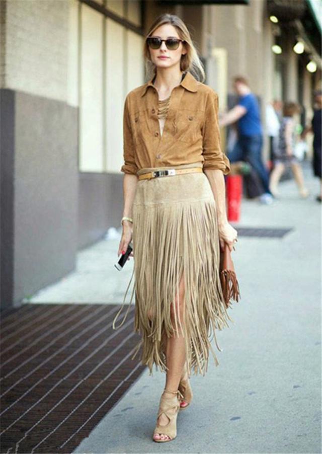 好看洋气的半裙,时髦半裙显瘦显腿长