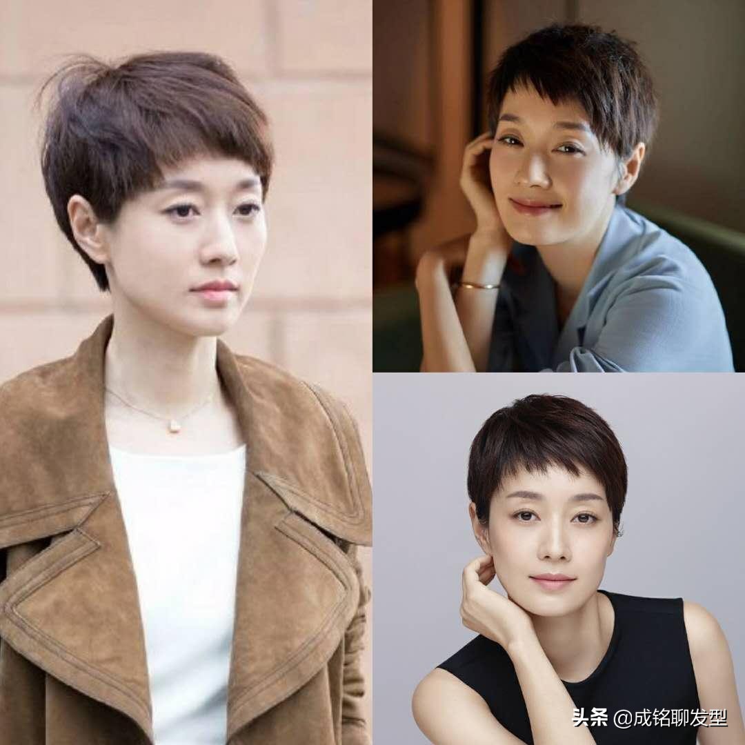 40岁国字脸女士适合什么短发型,40岁国字脸女性适合什么发型