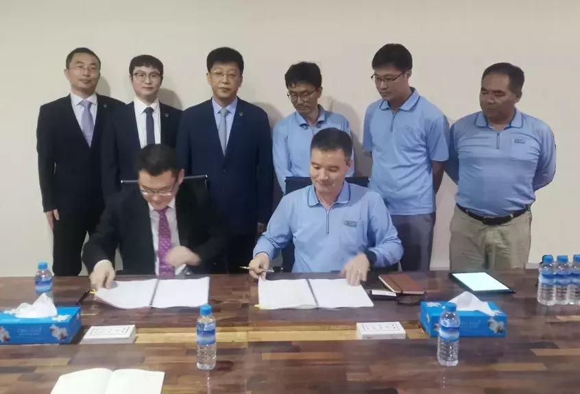 实力允许!中土集团海外三连签