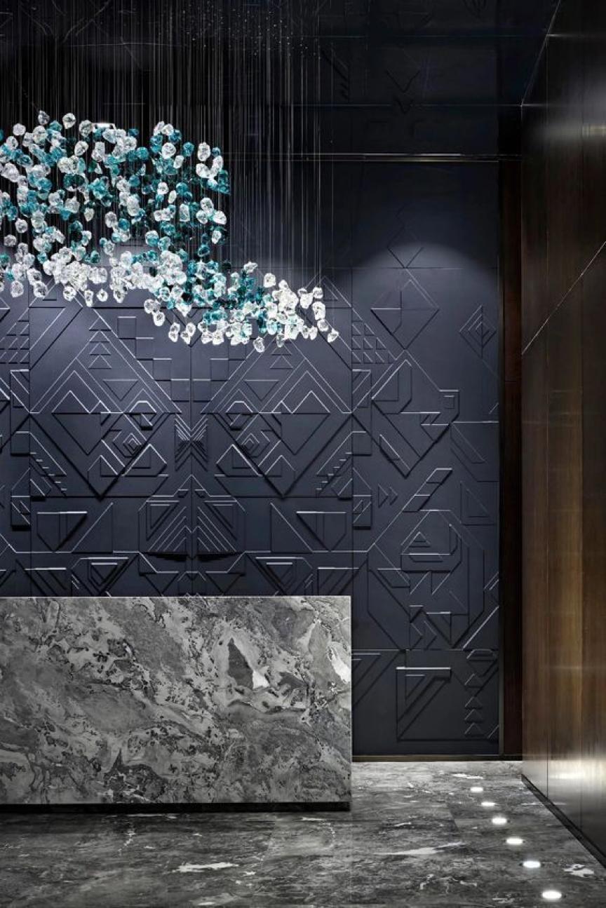 皮雕墙面做法,皮雕上墙设计方法