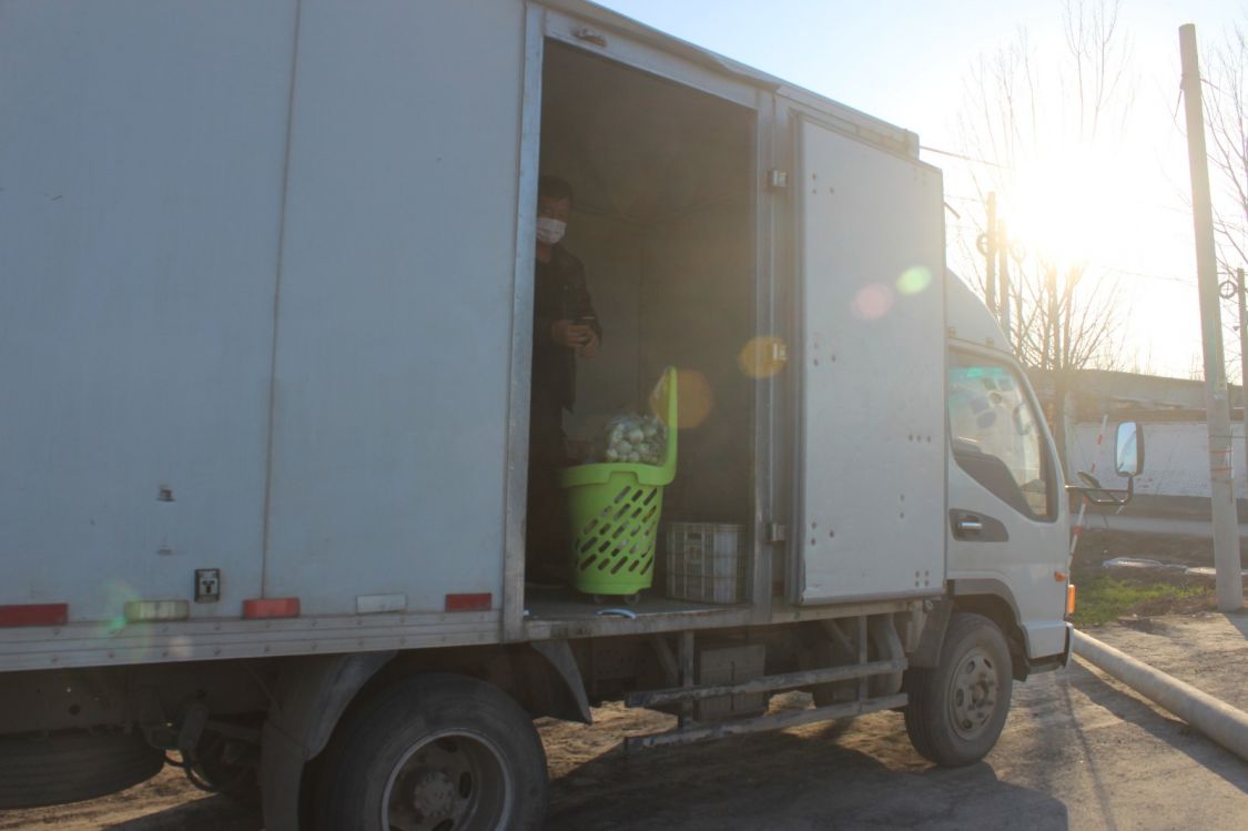 杨官屯乡：代购、无接触配送，保障群众生活需求