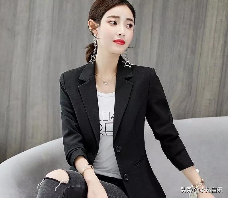 开春最时髦最in小西装18套显气质,早春穿搭要又甜又御廓形西装