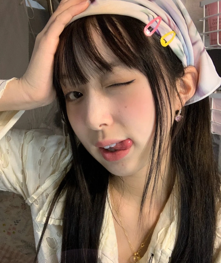 头巾的时尚扎法,lisa头巾造型