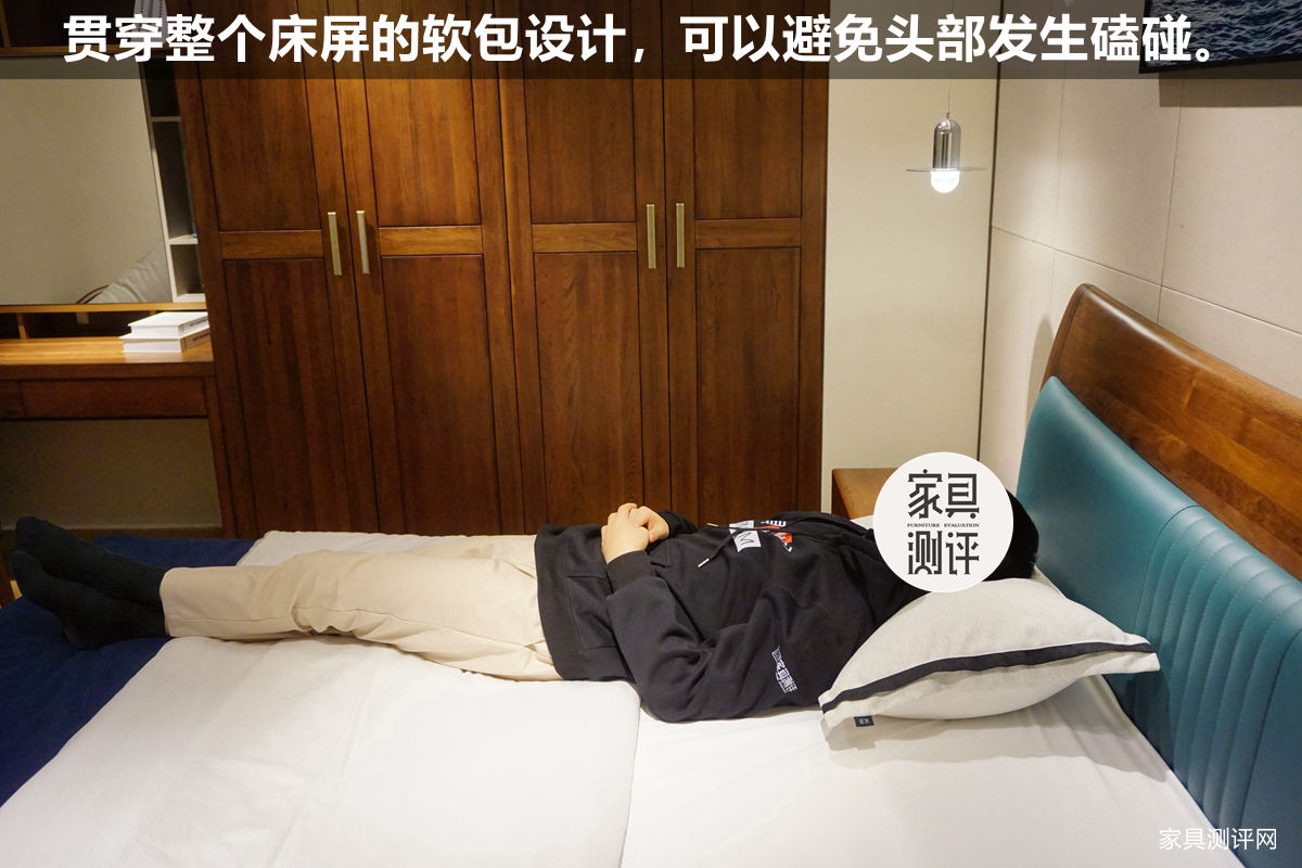 柏森新中式大床,适合轻奢风格的实木床