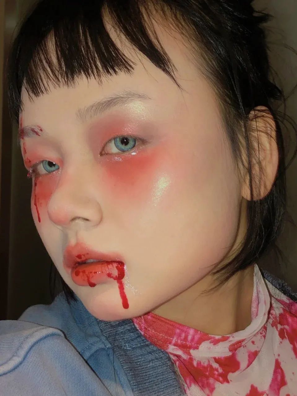 美妆博主万圣节妆容,国外美妆博主万圣节