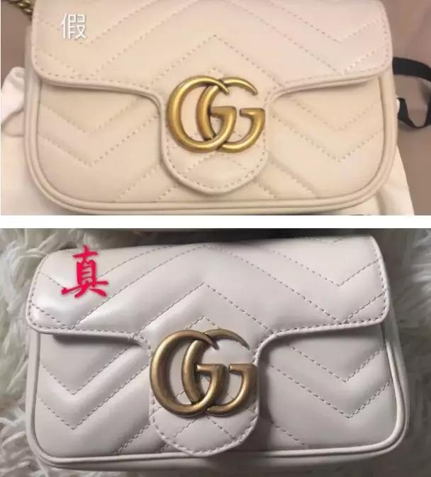 guccimarmontsupermini真假对比,guccimarmontmini真假鉴别