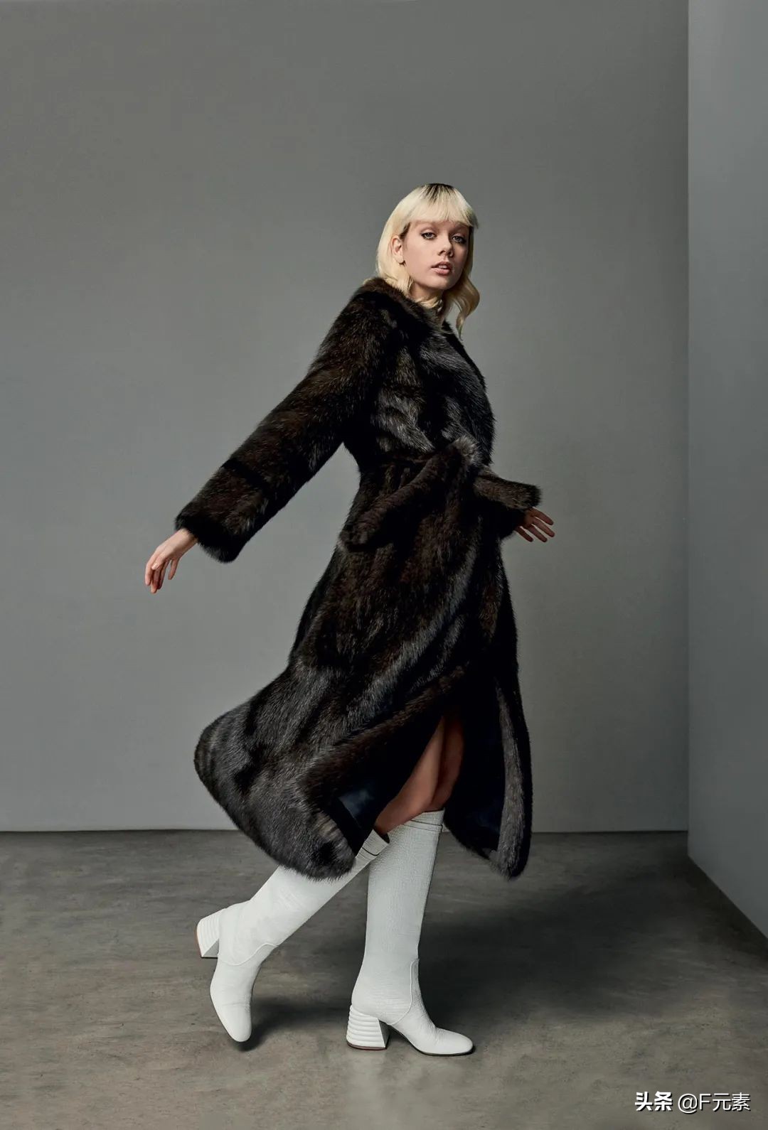 fendi皮草,用皮草记录时代fendi2020秋冬发布