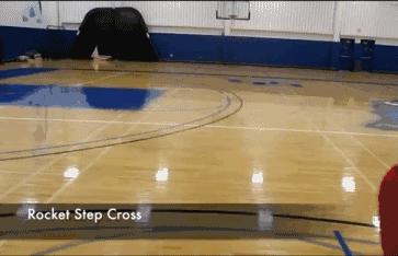 篮球后卫运球过人,行进间运球过人技巧