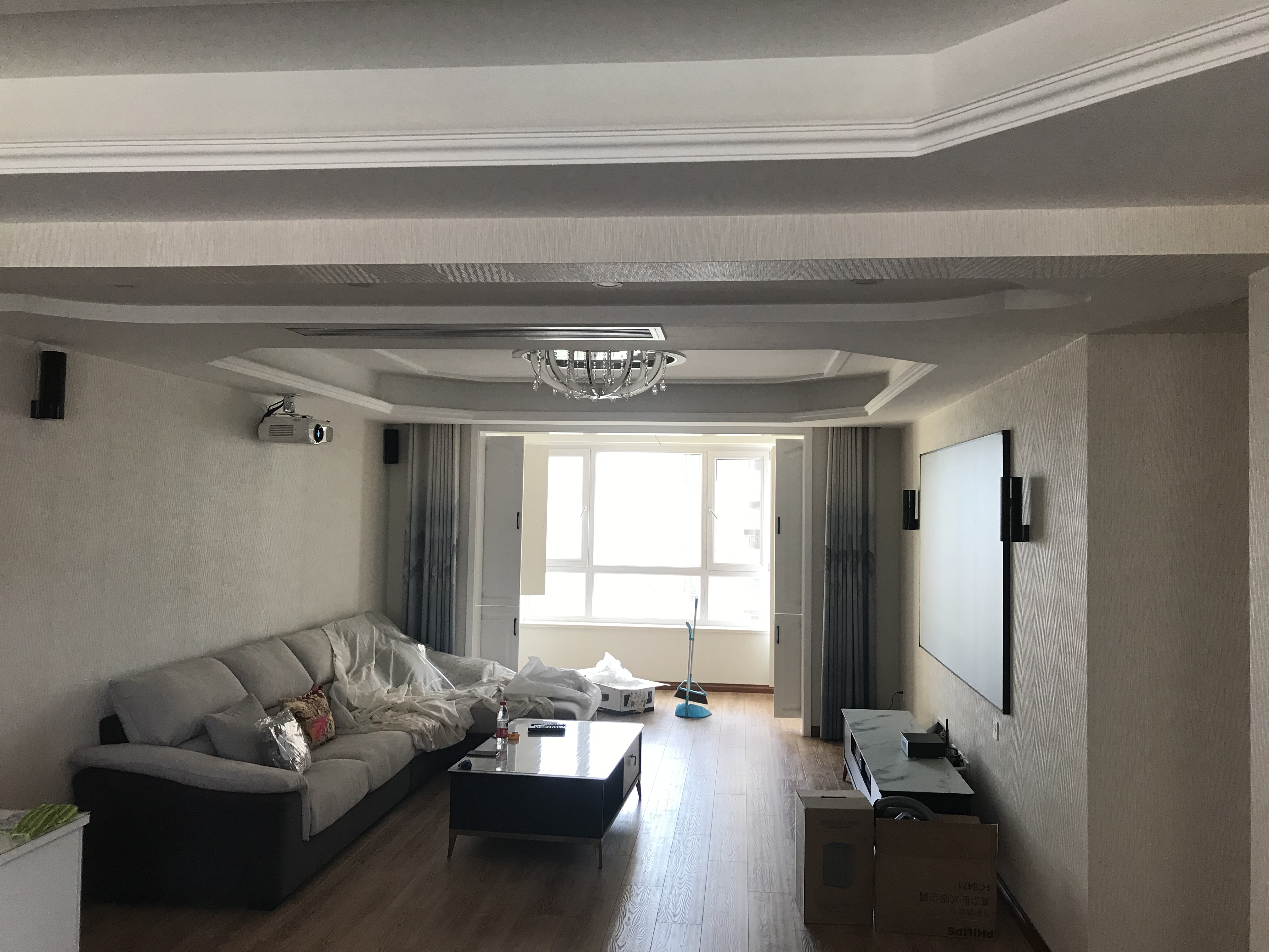 家庭影院嵌入式音响案例,家庭卫星影院5.1音响推荐