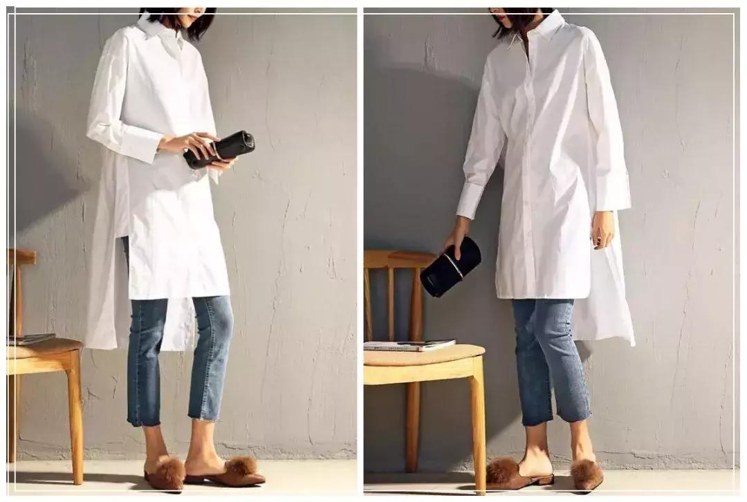 过膝长衬衣怎么搭配,长款格子衬衣女过膝超长怎么搭配