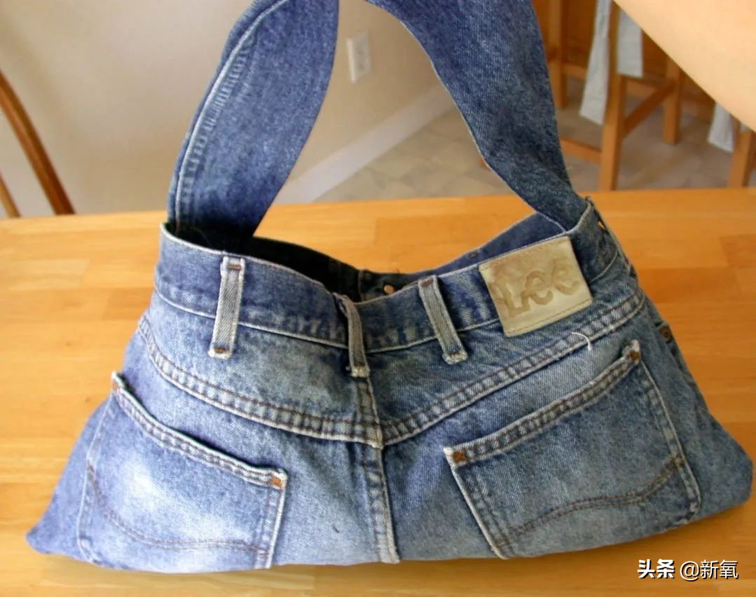 0元改造废旧牛仔裤,旧牛仔裤改造多功能收纳篮的教程